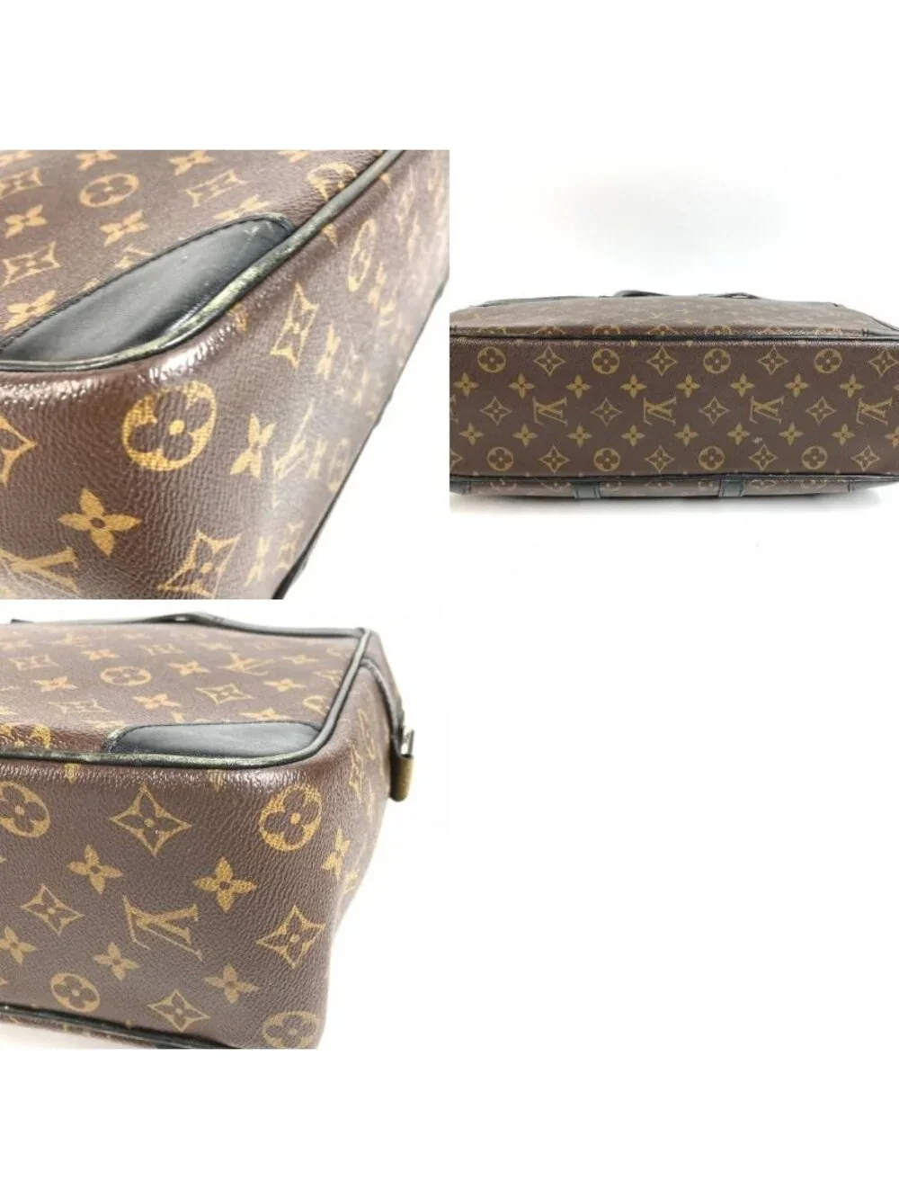 Louis Vuitton Business Bag Porte Documents Voyage GM Monogram Macassar Canvas